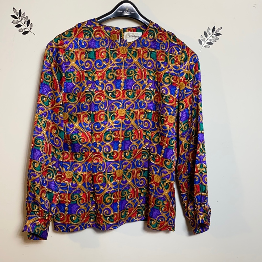 Worthington women's blouse Vintage 12